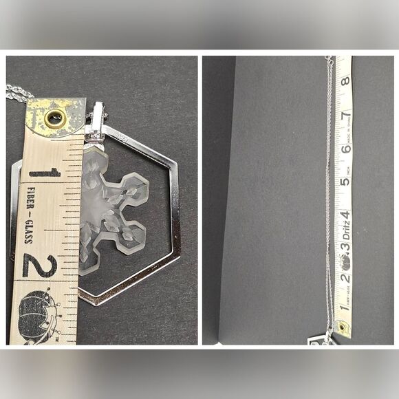 Swarovski Crystal Christmas 1981 Snowflake Pendant Ornament 1st Edition - Picture 4 of 5